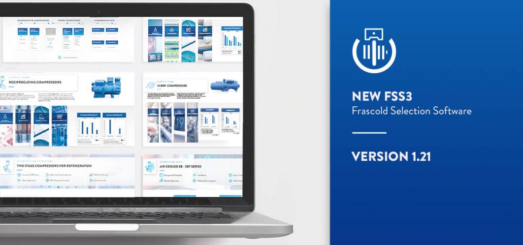 New version v1.21 of FSS3 Frascold software