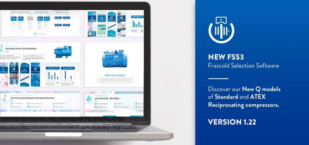 New version v1.22 of FSS3 Frascold Selection software