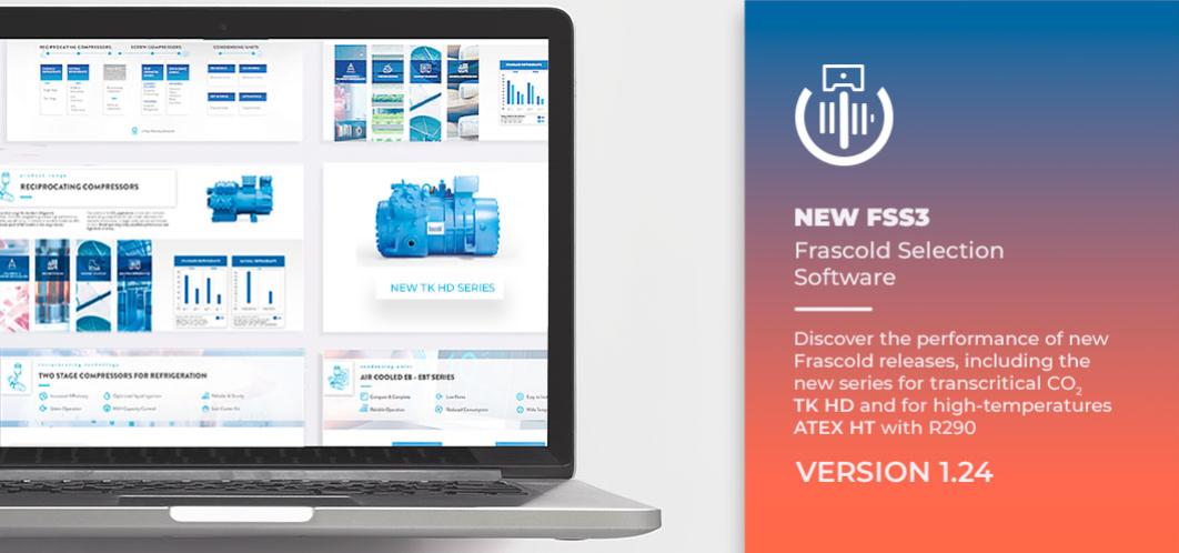 New version v1.24 of FSS3 Frascold Selection Software