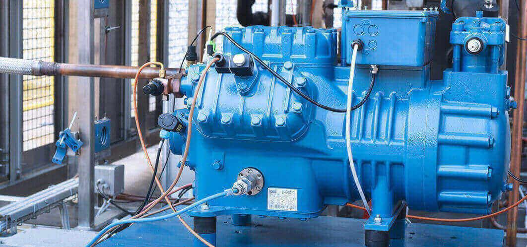 Test laboratory for R290 and CO2 compressors