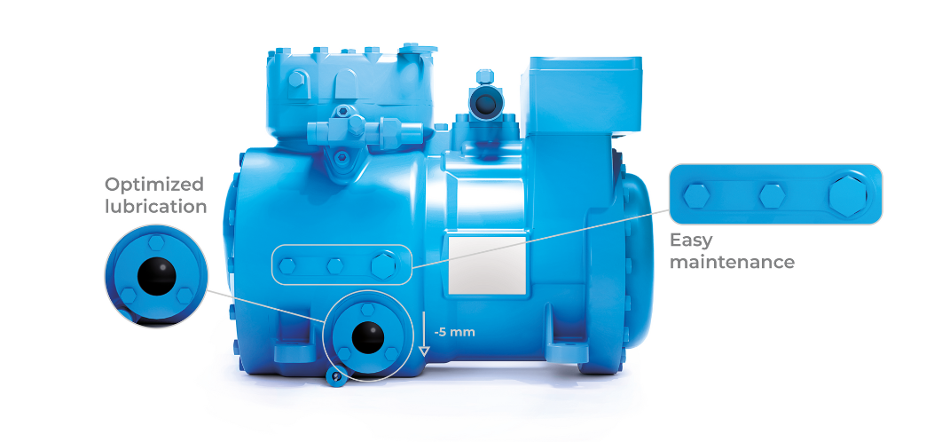 A new design for piston compressors D and Q