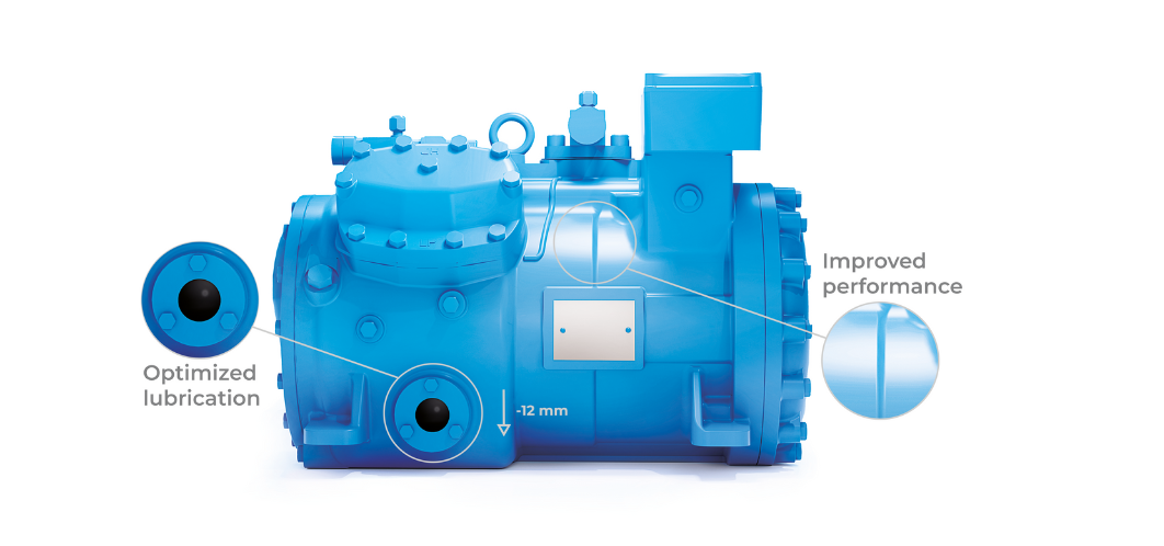 A new design for piston compressors D and Q