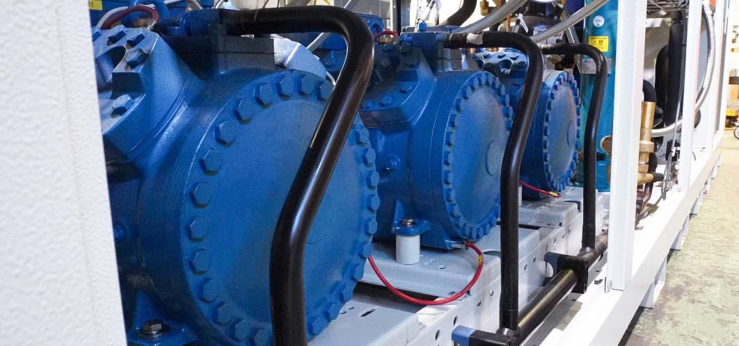 Chiller a CO2 con pompa di calore