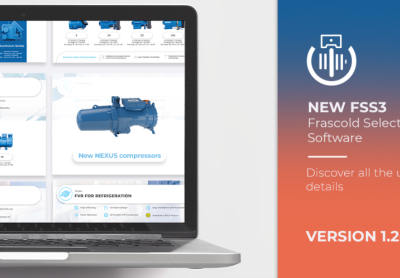 New version V1.26 of FSS3 Frascold Selection Software