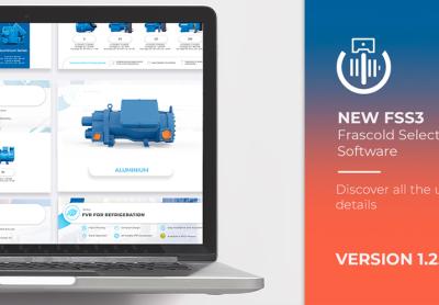 Nuova versione V1.25 del Frascold Selection Software FSS3